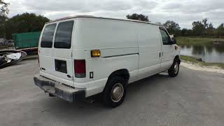 Player Profile 2003 Ford E250 Cargo Van Lot#03
