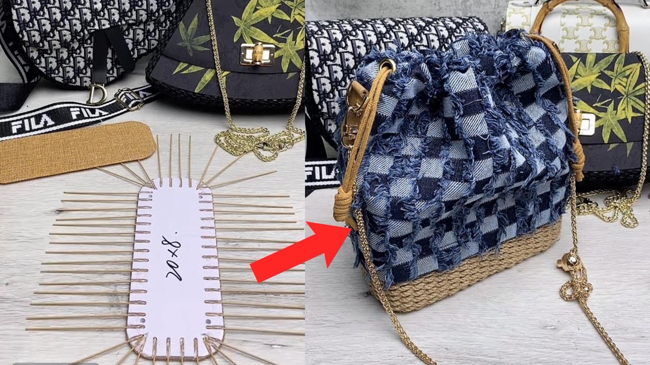 DIY Handbag with Jute Rope & Foam Board  Easy Step by Step Tutorial #diy #handmade #craft