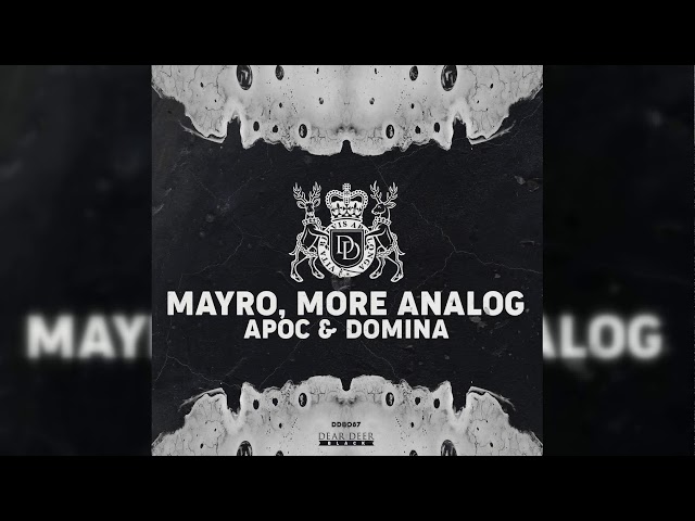 Mayro & More Analog - Domina