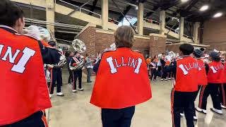 Marching Illini Mini Band - Low Brass Cheer "Oh Yeah"