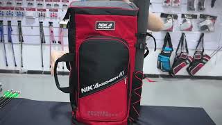 Nika archery backpack for recurve archers #nikaarchery #elongarrow #elongoutdoor