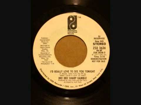 DEE DEE SHARP  I'D REALLY LOVE TO SEE YOU TONIGHT