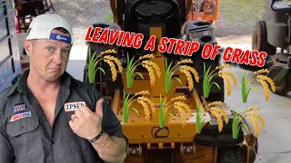 Cub Cadet Zero Turn Leaves Strip of Grass Spindle Replacement