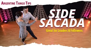 TANGO TIPS:  How to do a "Side Sacada"