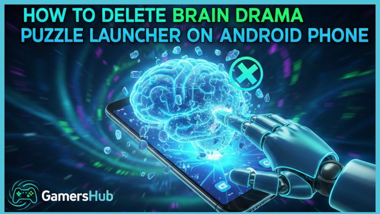 Как легко удалить приложение Brain Drama Puzzle с Android
