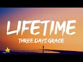 Three days grace  lifetime lyrics