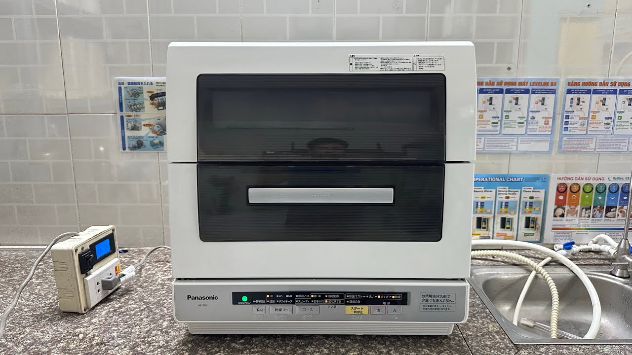 Máy rửa bát Panasonic NP-TR6 giá 3.5tr. LH: 0933.168678 - YouTube
