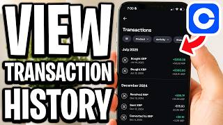 How to View your Transaction History on Coinbase - Full Guide
