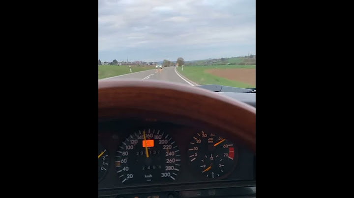 Mercedes Benz W201 190E 3.6 Extreme Acceleration 0-180km/h