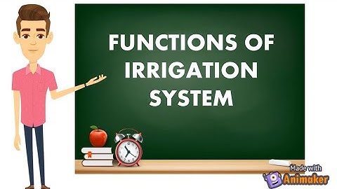 Module III | Functions of Irrigation System | Interpret Plans and Drawings | Part I