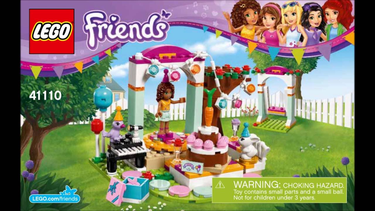 LEGO Friends Birthday Party 41110 
