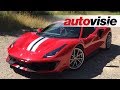 Ferrari 488 Pista (2018) - Test - Autovisie TV