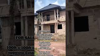 100ft x 100ft land at Isihor, opposite Evidence Church, Oluku/Ogbowo Road, Benin City, Edo