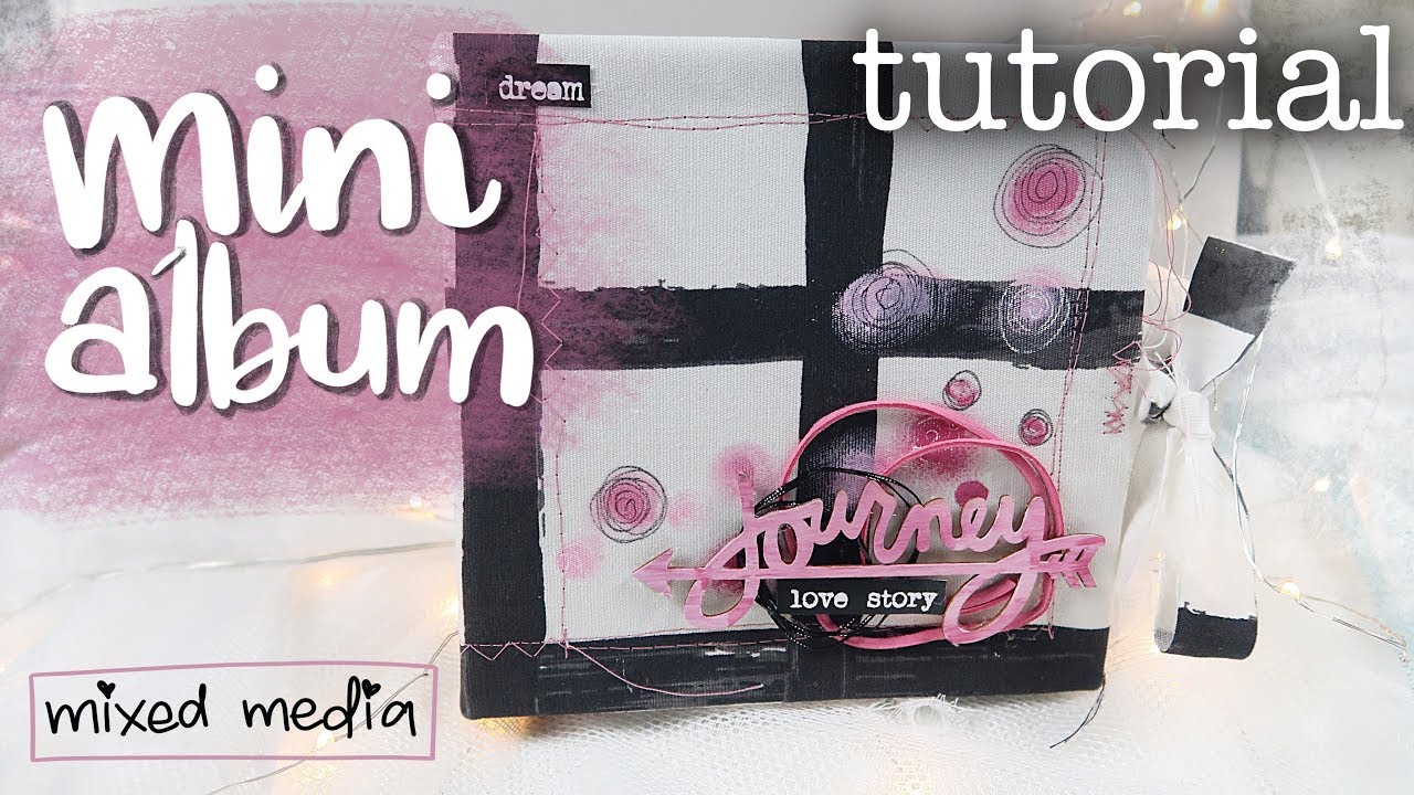 TUTORIAL ÁLBUM MIMATERAPIA │ SCRAPBOOK Y MIXED MEDIA laura benanti