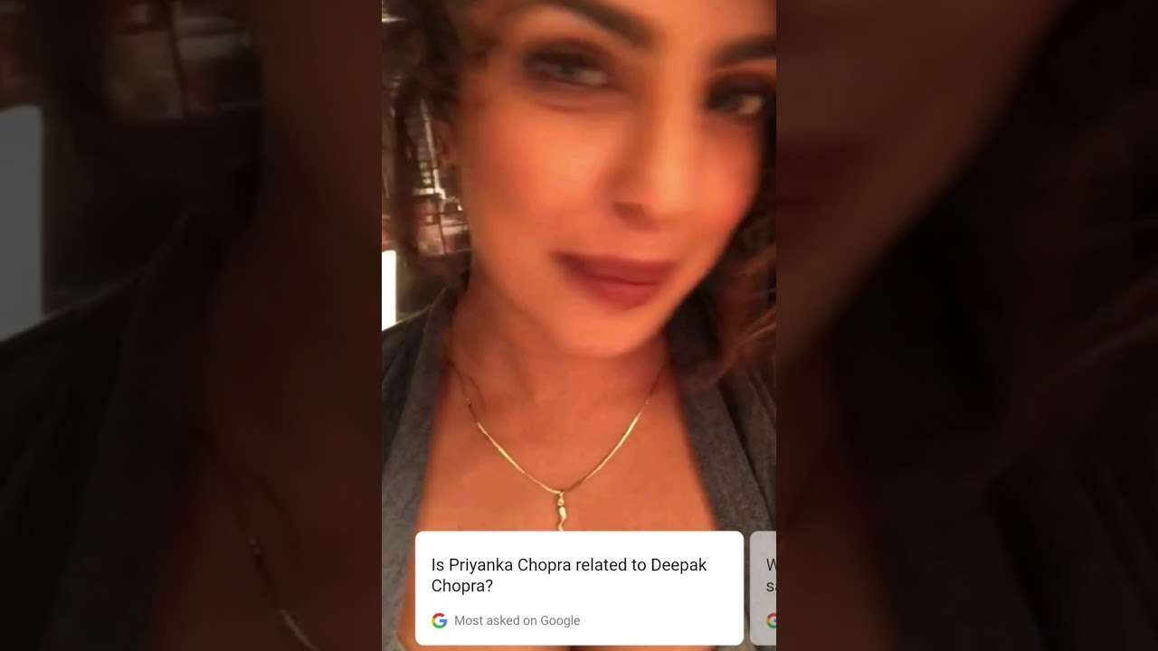 Is Priyanka Chopra Related To Deepak Chopra?