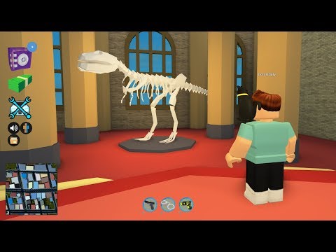 JAILBREAK DINOSAUR MUSEUM ROBBERY IN ROBLOX