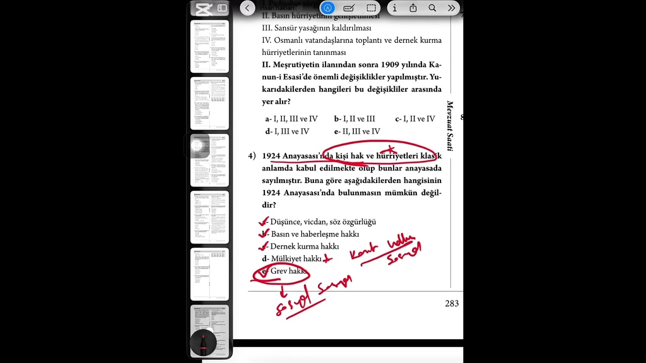 İnsan Hakları Hukuku Soru Çözümü