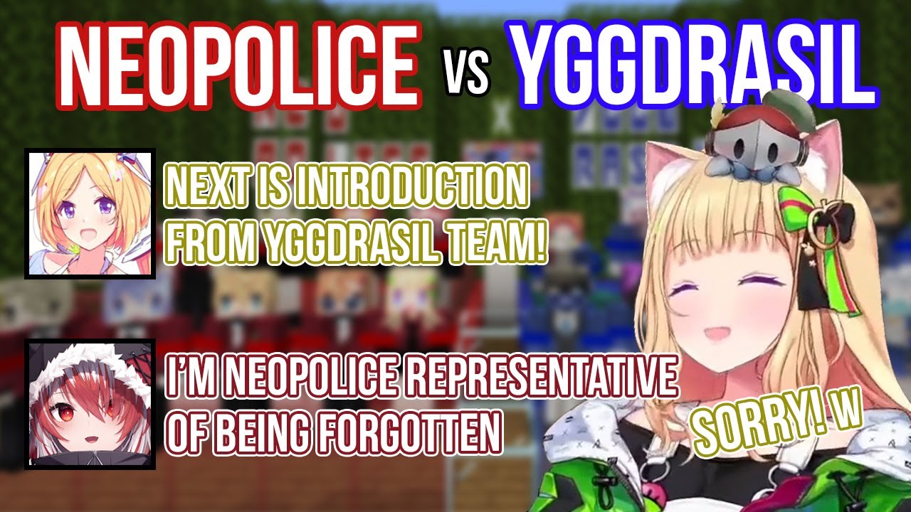 [Neopolice Vs Yggdrasil] Akirose Forgot About Kohaku Introduction [Aki Rosenthal/Hololive]