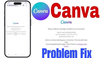Please unblock challenges.cloudflare.com to proceed Canva Not Working Today Problem Fix Canva Server