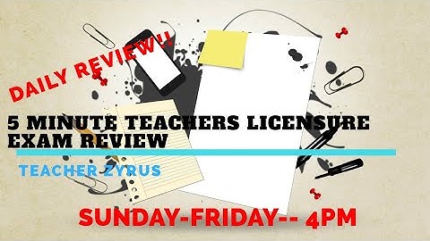 ProfEd Review: 5 Educational Learning Theories Episode 2