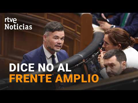 Rufián encabezará la lista de ERC en las Elecciones Generales | RTVE Noticias
