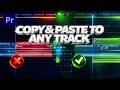 Paste to ANY Track in Premiere Pro (Game Changer)
