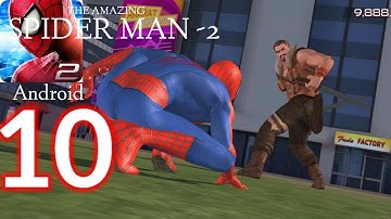The Amazing Spider Man-2 Android Walkthrough Gameplay Part 10 Kraven Is In Danger... 😈