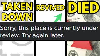 THIS ROBLOX GAME GOT DELETED, REVIVED, AND DIED