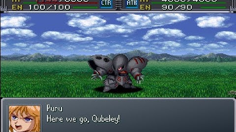 Super Robot Wars Alpha Gaiden - Qubeley Mk-II Attacks