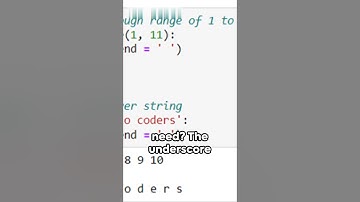 Python Quick Tips( Unpacking Variables)