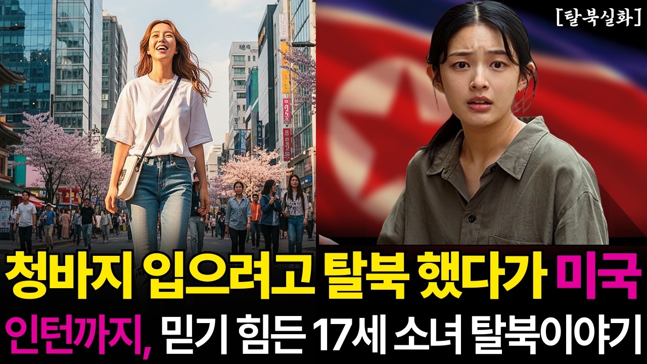 청바지 입고 싶어서 탈북했습니다 | 4년 준비 165일 사선 17세 소녀의 실화 | 탈북 실화 사연
