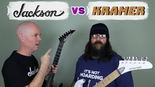 Kramer vs Jackson - Battle of the 80s Guitars! Who will be victorious? #guitarreview #guitarsolo