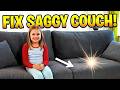 How to Restuff Couch Cushions Without Zippers (Easy DIY Fix)