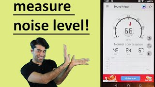 How to measure noise level using your smart phone screenshot 5