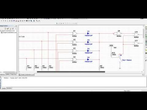 Digital Logic Design Project: Combination Lock