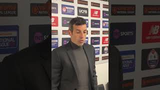 JULIO ARCA REACTION | SOUTH SHIELDS 1-2 PETERBOROUGH SPORTS