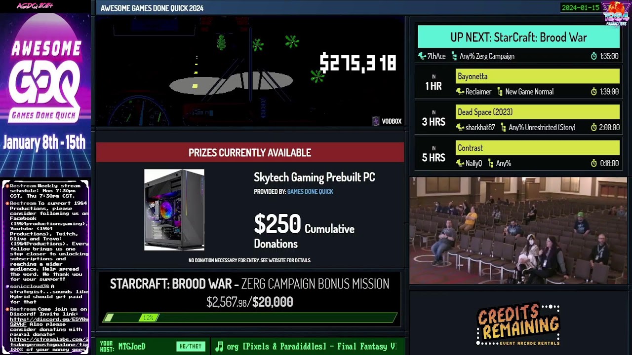 AGDQ 2024 Watch Party! YouTube