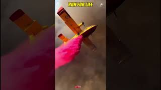 When Fire Meets the Sky Firefighting Planes in Action