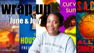 WHAT I READ IN JUNE AND JULY| WRAP UP 2024 [CC]