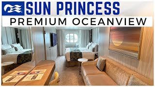 SUN PRINCESS | Premium Oceanview Stateroom Quick Tour