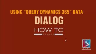 Query Dynamics 365 Data in Dynamics 365 Dialog