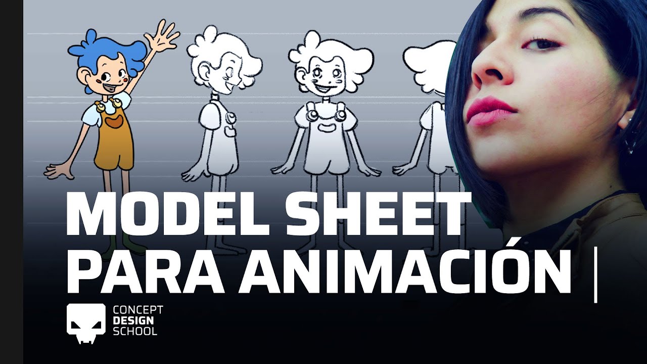 CÓMO HACER UN MODEL SHEET PARA ANIMACIÓN | CLASE - YouTube