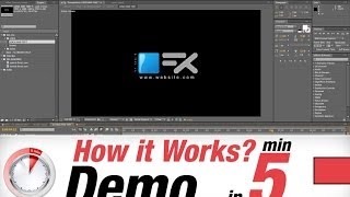 Adobe After Effects Template BlueFX Logo Reveal Demo
