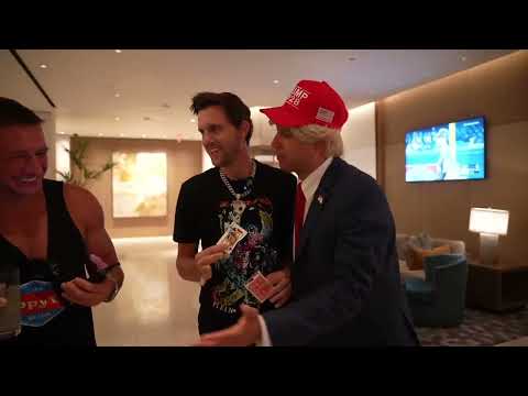 Stevewilldoit & The President At The Red Rock Casino Gambling Absolute Inanity!
