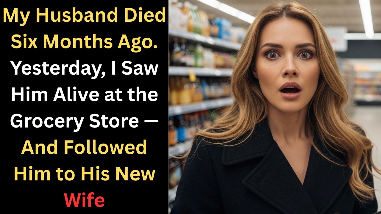 Six Months After My Husband Died, I Saw Him Alive at the Grocery Store — And Followed Him Home