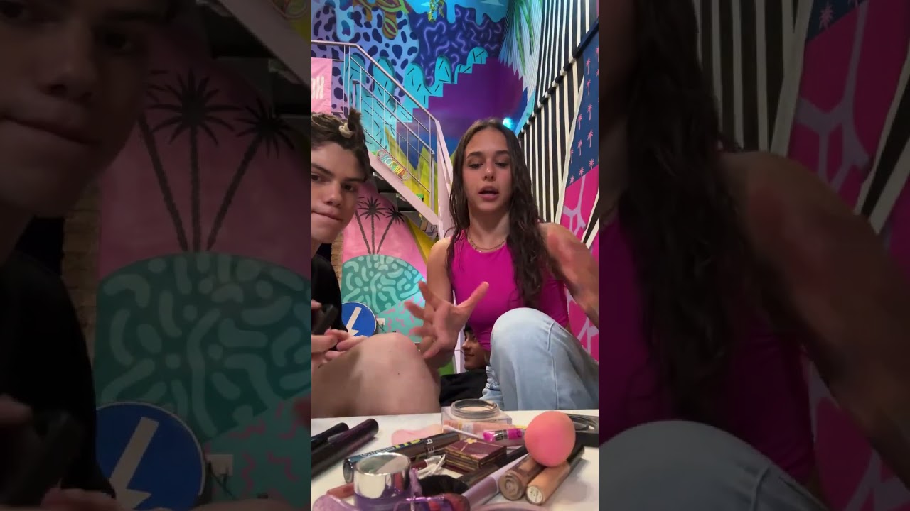 Cristiano Borsi, Giulia Bizzarri e il trucco - Live 03/07/2024