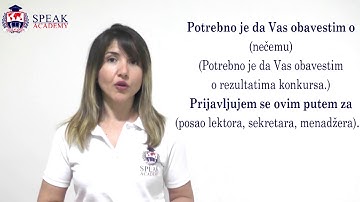 Lesson 16.3  Serbian Language - Writing a letter and e-mail