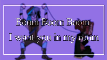 Boom Boom Boom I want you in my room//meme//Ink!Sans×Error!Sans//by LiLiTA RUSSIA