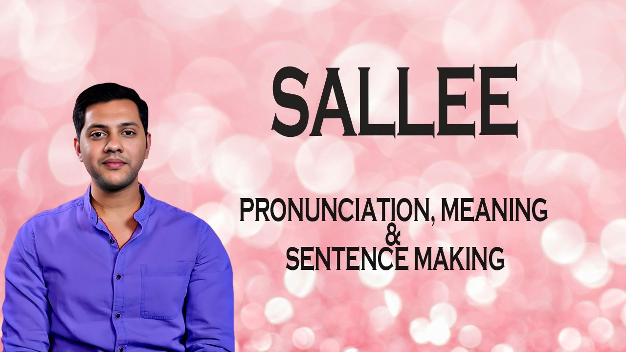 САЛЛИ - Значение и произношение слов. Аудио- и видеословарь.