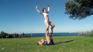 Hand 2 Hand to Reverse Straddle Throne Flow